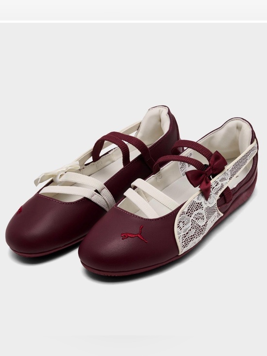Puma Shoes - 🥀 PUMA SPEEDCAT BALLET LACE BOW RUBY 🥀
